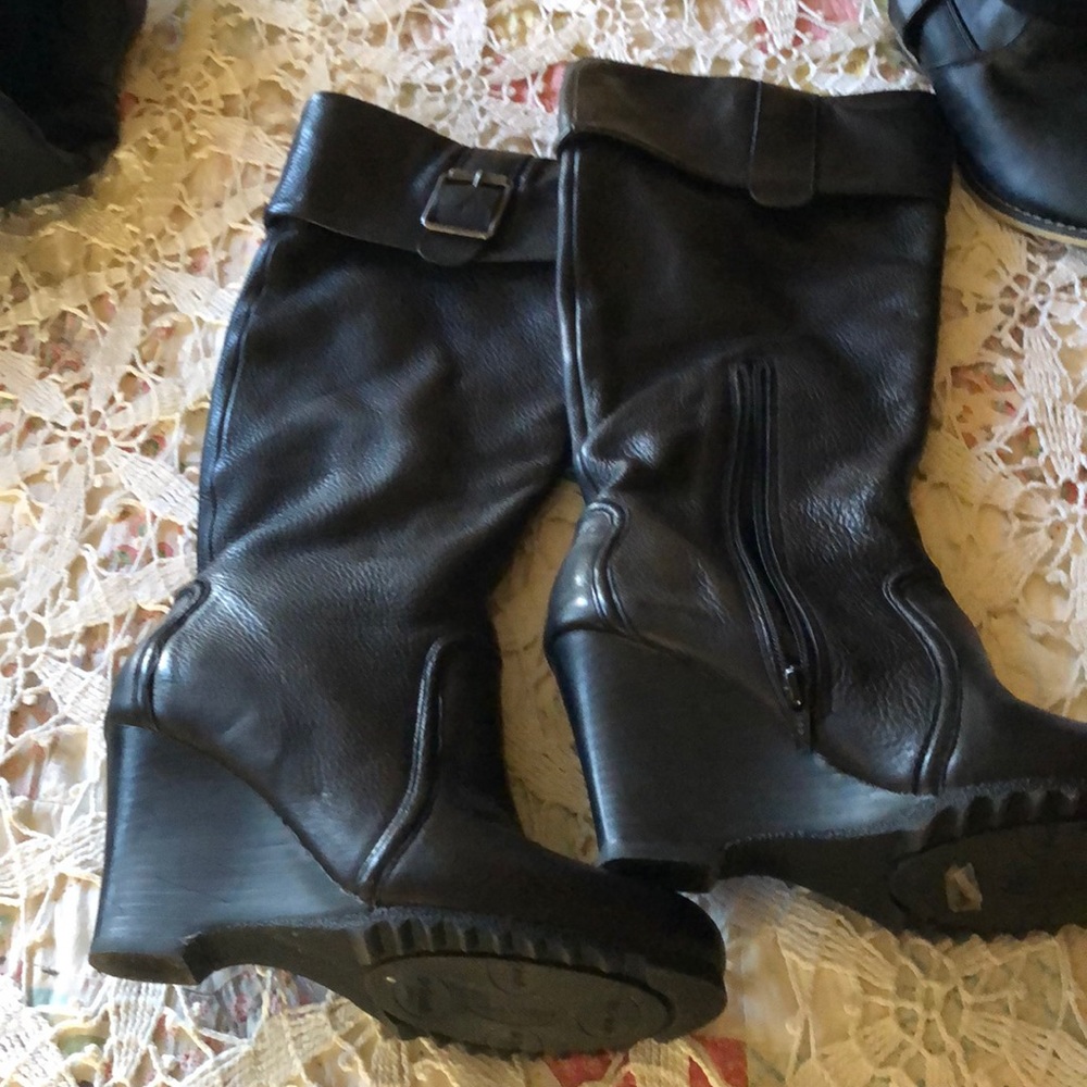 Dr Scholl’s leather boots